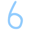 6️⃣ Эмодзи «Голубой шрифт и иконки» для Telegram