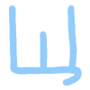 😝 Эмодзи «Голубой шрифт и иконки» для Telegram