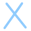 😙 Эмодзи «Голубой шрифт и иконки» для Telegram
