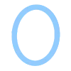😉 Эмодзи «Голубой шрифт и иконки» для Telegram