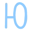 🤓 Эмодзи «Голубой шрифт и иконки» для Telegram