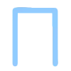 😉 Эмодзи «Голубой шрифт и иконки» для Telegram