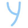 😘 Эмодзи «Голубой шрифт и иконки» для Telegram