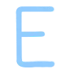 🥹 Эмодзи «Голубой шрифт и иконки» для Telegram