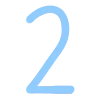 2️⃣ Эмодзи «Голубой шрифт и иконки» для Telegram