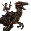 Стикер 12 🦖 Набор эмоджи по игре «ARK Survival Evolved»