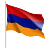 Стикер 24 🇦🇲 Armenia - эмоджи с флагами и символикой Армении