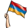 Стикер 32 🇦🇲 Armenia - эмоджи с флагами и символикой Армении