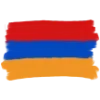 Стикер 13 🇦🇲 Armenia - эмоджи с флагами и символикой Армении