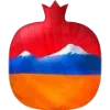 Стикер 30 🇦🇲 Armenia - эмоджи с флагами и символикой Армении