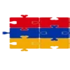 Стикер 17 🇦🇲 Armenia - эмоджи с флагами и символикой Армении