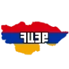 Стикер 41 🇦🇲 Armenia - эмоджи с флагами и символикой Армении