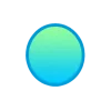 🤩 Эмодзи «Сине-зелёный градиент» для Telegram