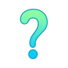 🤩 Эмодзи «Сине-зелёный градиент» для Telegram