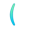 🤩 Эмодзи «Сине-зелёный градиент» для Telegram