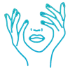 🤩 Эмодзи «Сине-зелёный градиент» для Telegram