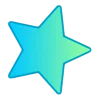 🤩 Эмодзи «Сине-зелёный градиент» для Telegram