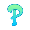🤩 Эмодзи «Сине-зелёный градиент» для Telegram