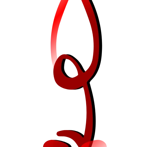 Стикер 41 Ash Alphabet
