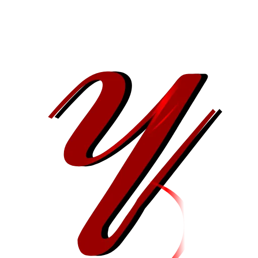 Стикер 20 Ash Alphabet
