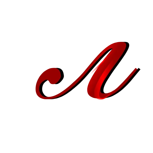 Стикер 12 Ash Alphabet