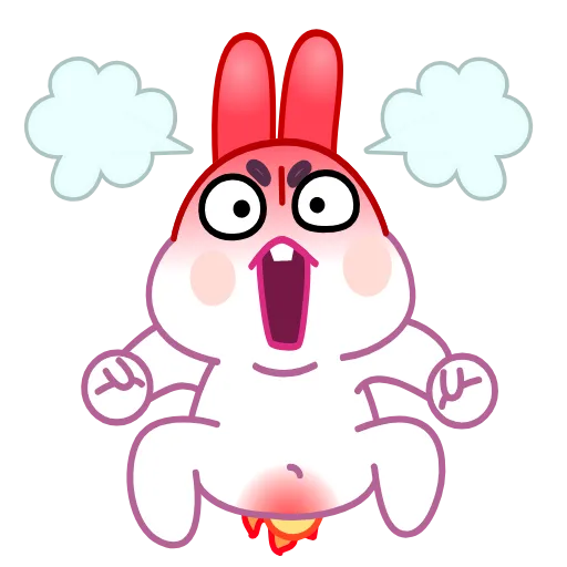Стикер 43 Asian Bunny