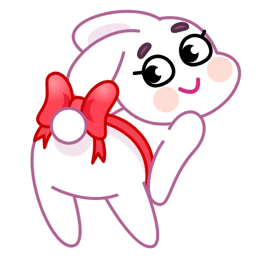 Стикер 22 Asian Bunny