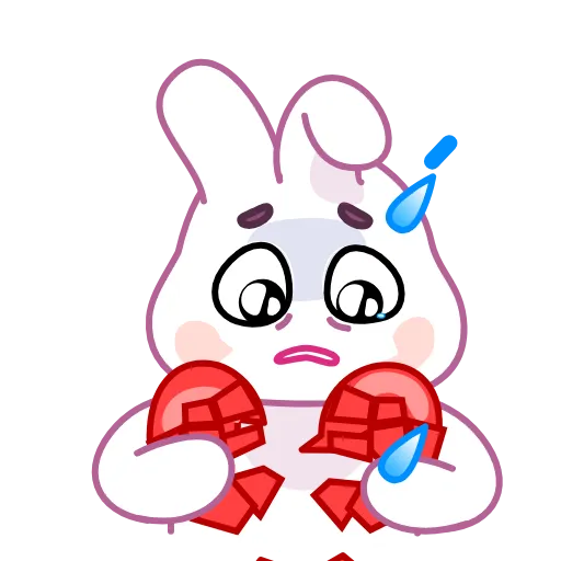 Стикер 6 Asian Bunny