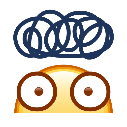 Стикер 61 Manga Emoji