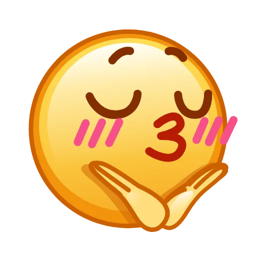 Стикер 18 Manga Emoji