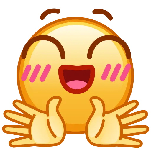 Стикер 54 Manga Emoji