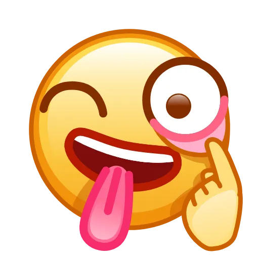 Стикер 21 Manga Emoji