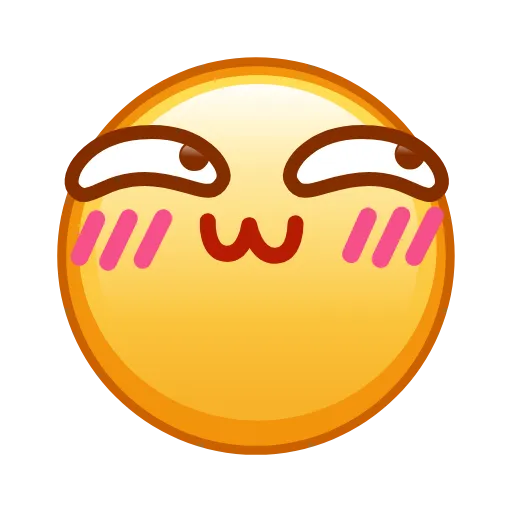 Стикер 8 Manga Emoji