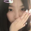 Стикер 17 Asian Girls 𐀔