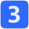 3️⃣ Эмодзи «Синие буквы» для Telegram