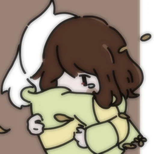 Стикерпак Asriel and Chara для Telegram
