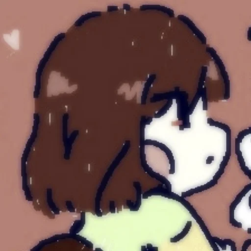 💔 Стикер «Asriel and Chara» для Telegram