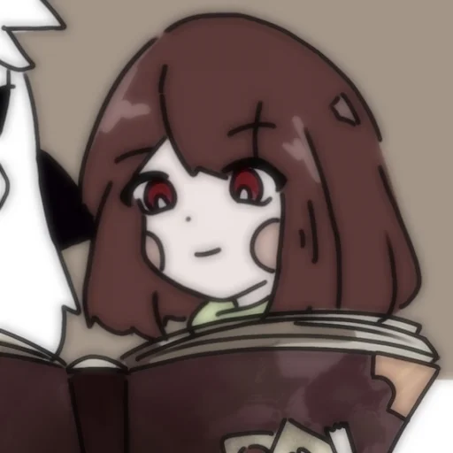 💔 Стикер «Asriel and Chara» для Telegram