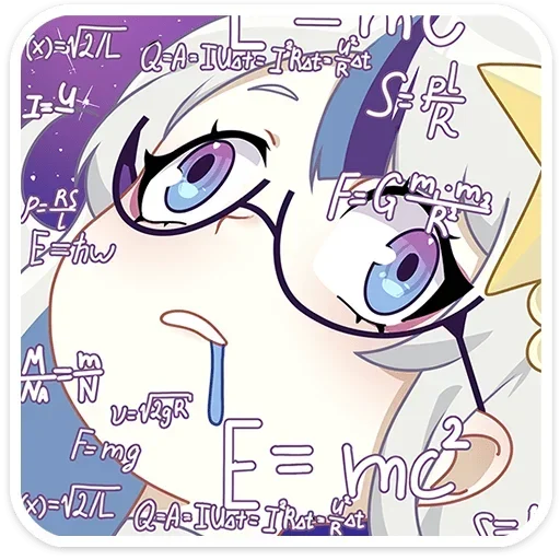 🌙 Стикер «Астерия без надписей» для Telegram