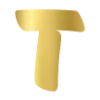 😊 Эмодзи «Золотые буквы» для Telegram