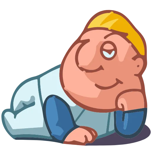 Стикер 12 Astronaut Alex
