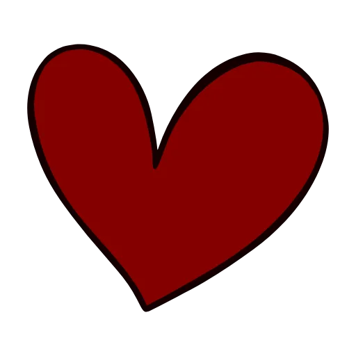 💓 Эмодзи «Красные векторные буквы» для Telegram