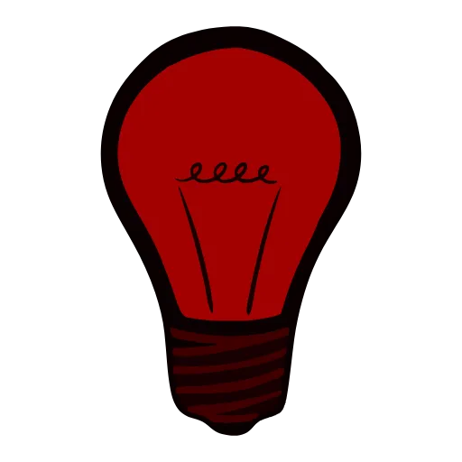 💡 Эмодзи «Красные векторные буквы» для Telegram