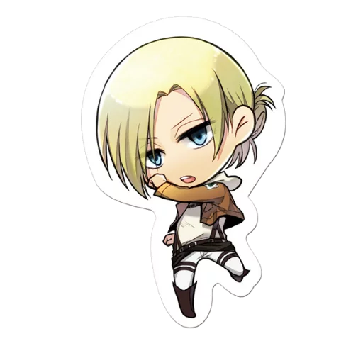 Стикерпак AttackOnTitan для Telegram