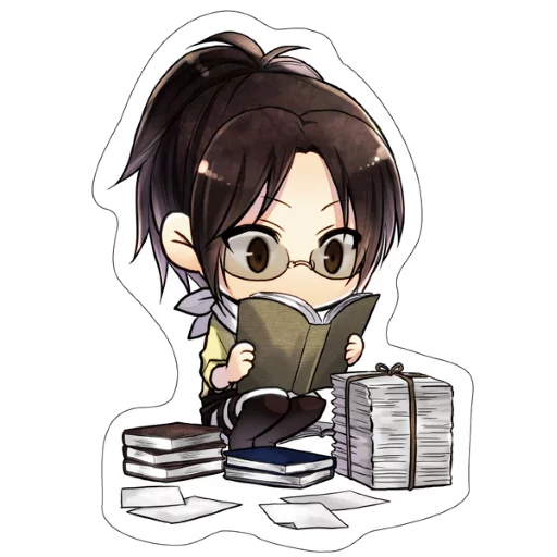 📖 Стикер «AttackOnTitan» для Telegram