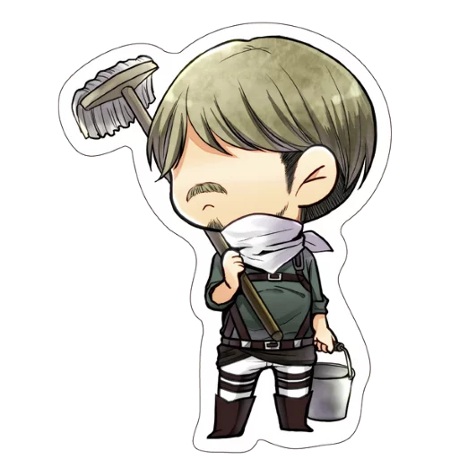 👃 Стикер «AttackOnTitan» для Telegram