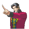 Стикер 26 Ace Attorney