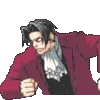 Стикер 46 Ace Attorney