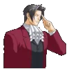 Стикер 28 Ace Attorney