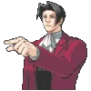 Стикер 29 Ace Attorney